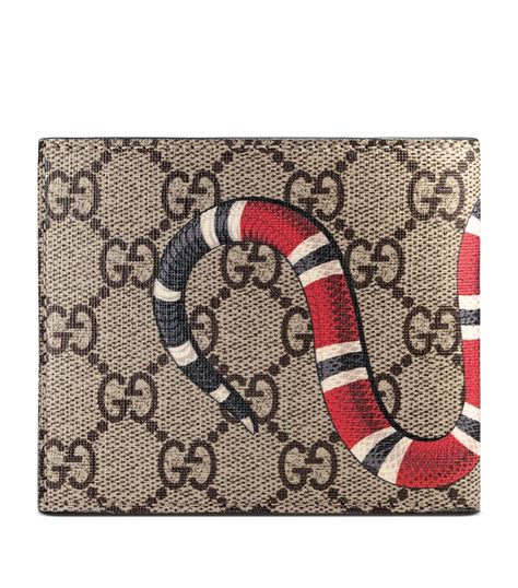 gucci kingsake white wallet|authentic Gucci purse wallet.